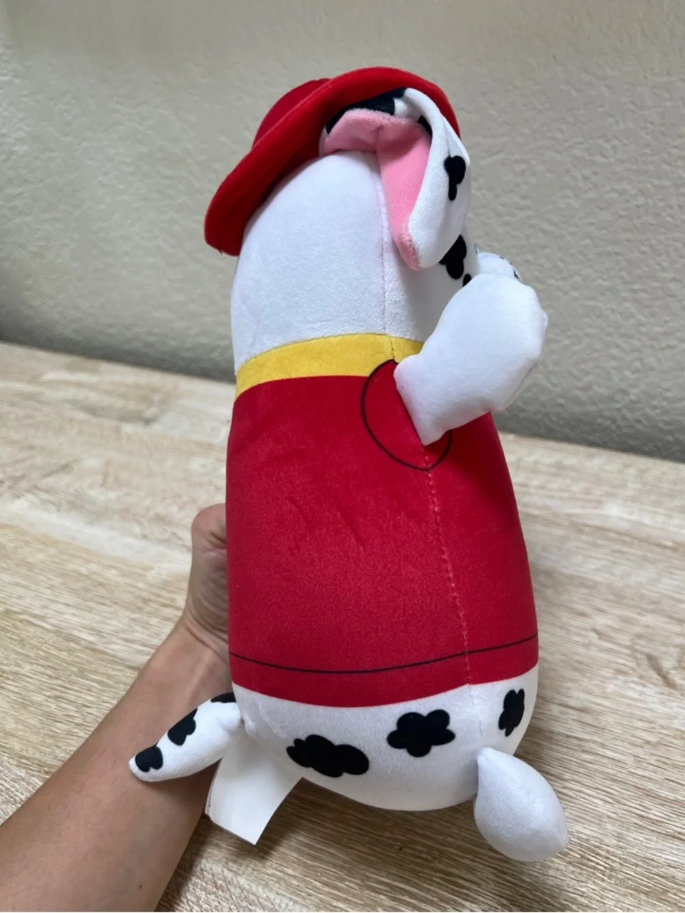 HugMes‎ by Squishmallows Paw Patrol Marshall Plush